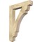 Ekena Millwork Olympic Craftsman Rough Sawn Bracket, Douglas Fir, 4"W x 26"D x 34"H BKT04X26X34OLY04RDF - alternate 1